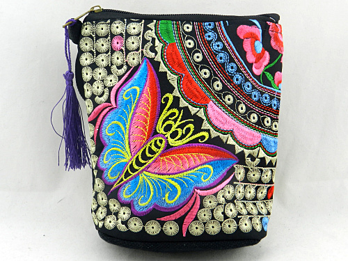 2017 Vân Nam gió quốc gia túi thêu túi thêu túi trung và cũ xô túi ladies mini bag túi Messenger túi xách nữ đeo chéo