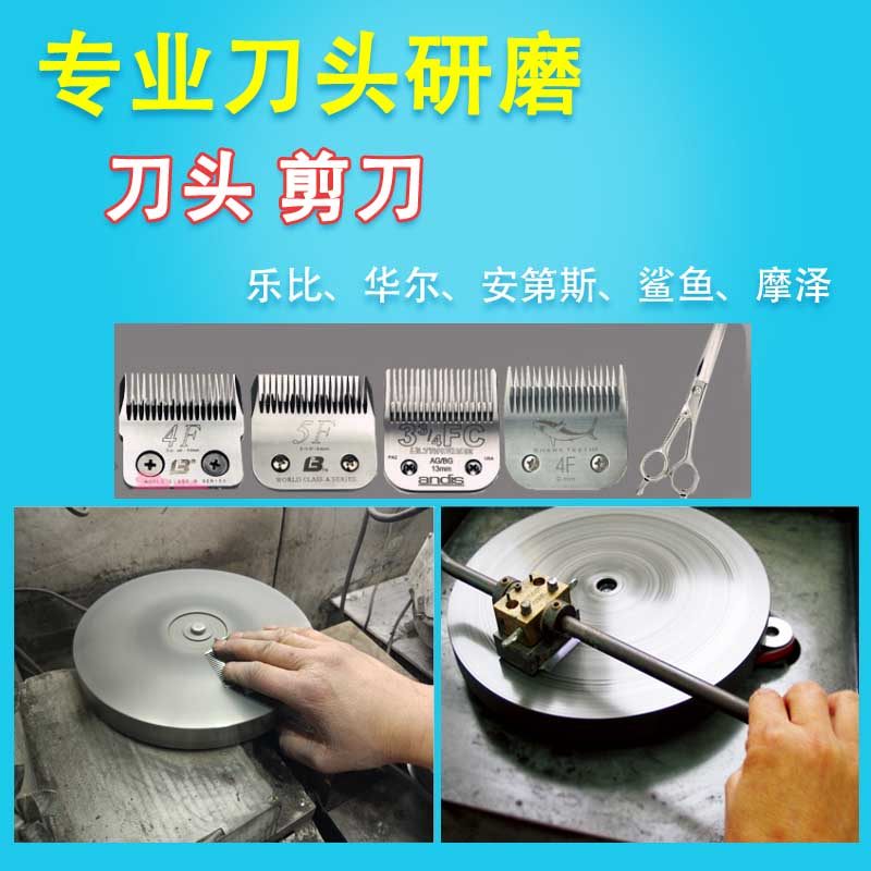 Wall manufacturers professional sharpening head Lebi electric clippers grinding scissors Andean pet shaver fine grinding maintenance