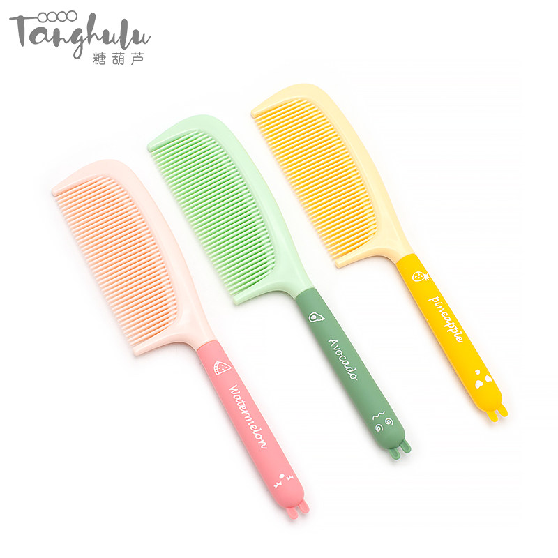 22 new children cute cartoon not hurt hair little baby safety comb little girl comb head student beauty hair comb