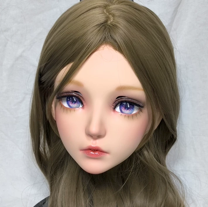 Двухмерная маска для аниме косплея, головная часть кигуруми [Xiaoyao]