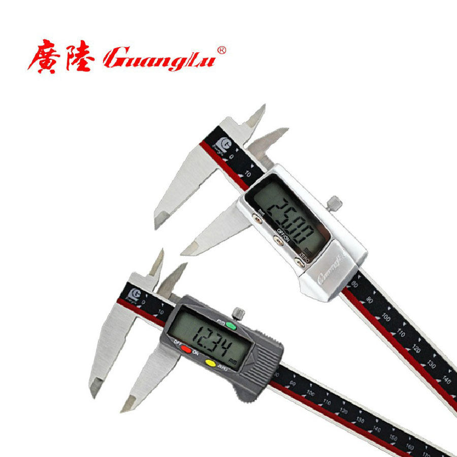 Guanglu digital video ruler 0-150 200 300mm*0 01 Metal digital electronic caliper Electronic vernier caliper