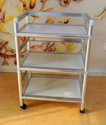 Beauty cart Physiotherapy cupping Standard pink nail shop tattoo hospital with cabinet wheels with cabinet door tool cart