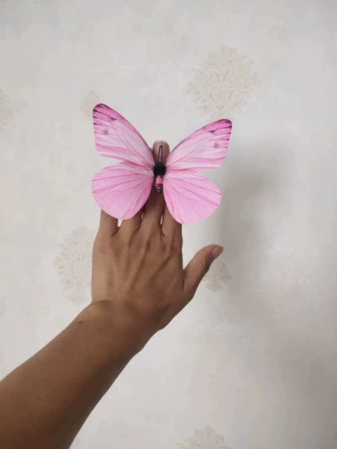 Бесплатная доставка Liuyi Ru Meng Ling танцевальный реквизит кольцо бабочка кольцо бабочка выступление носить палец бабочка розовая бабочка