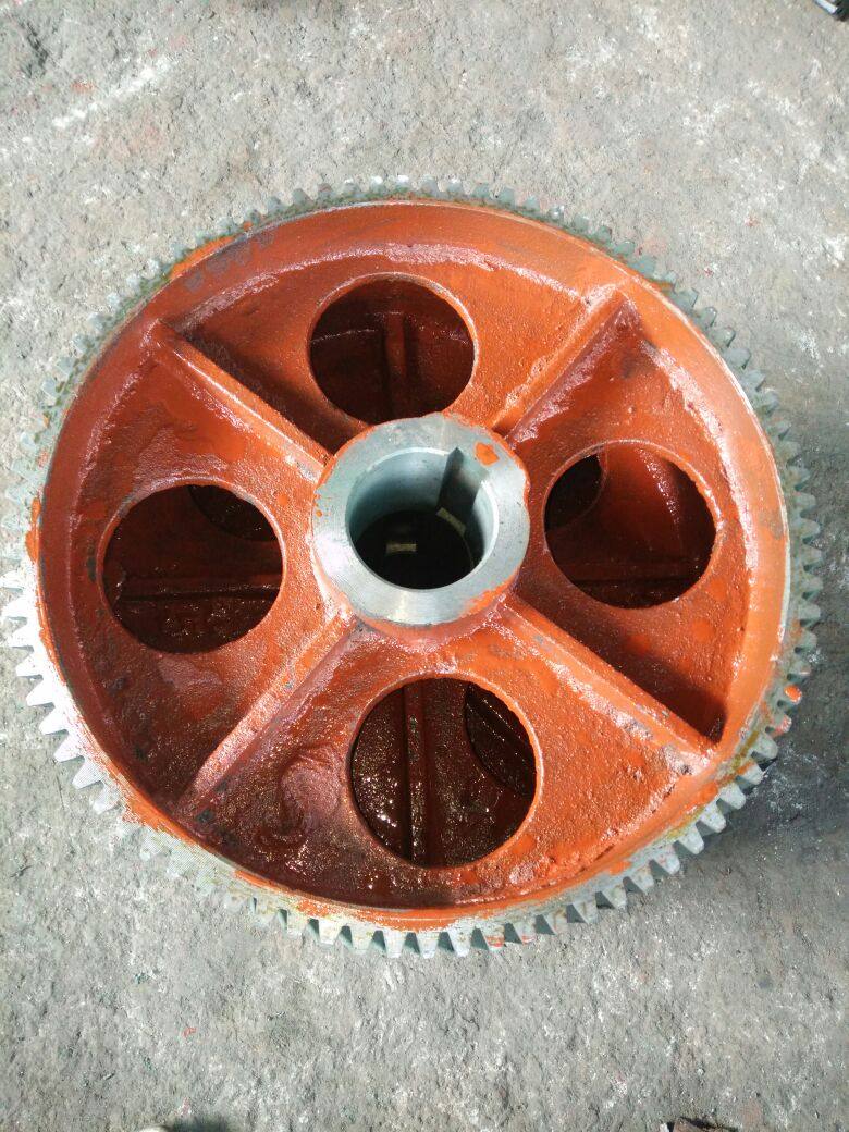 Manufacturer direct sales ZQ JZQ500 cylindrical gear reducer accessories high speed gear cast steel gear lots of spot