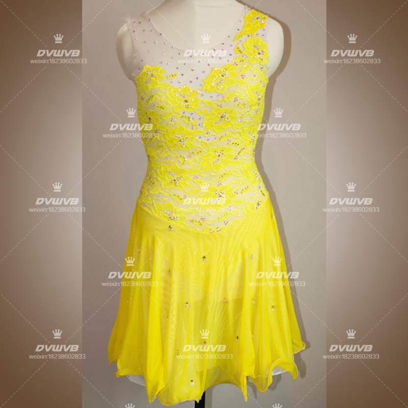 Zhuba Customized Figure Skating Clothes Figure Skating Show Kids Adult Skirt K98