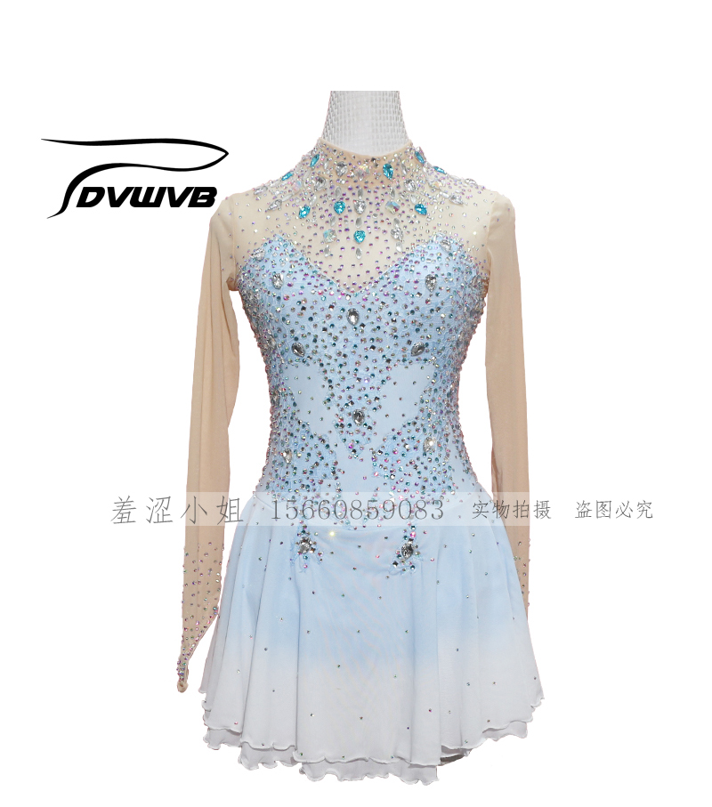 Zhuo Bao Customized Figure Skating Clothing Performance Suit Acrobatic Suit Children Adult Female dress K46