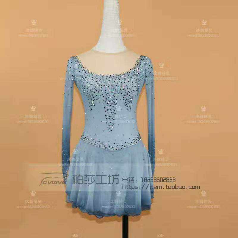 Zhuo Bao Design Custom Figure Skating Clothing Figure Skating ICE PERFORMANCE CLOTHING CHILDREN ADULT FEMALE DRESS G21