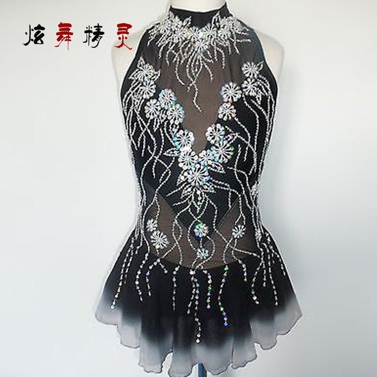 Zhuobao custom figure skating clothing figure skating performance clothing children's adult women's skirt D43