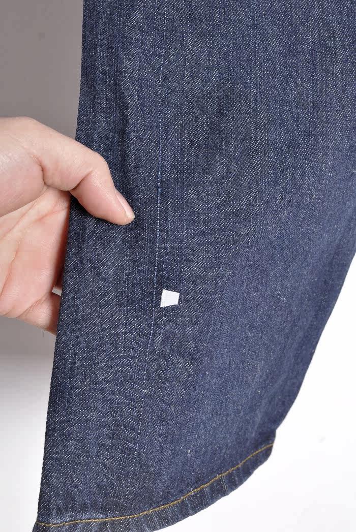 Jeans droite en vrac en coton pour Quatre saisons - Ref 1470972 Image 11