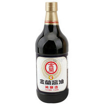 Taiwan imported Jinlan soy sauce raw soy sauce 1L brewing home cooking cooking salt reduction healthy kitchen seasoning