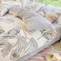 Банановые листья [100%расчесывание цельной хлопковой кожи голый сон]