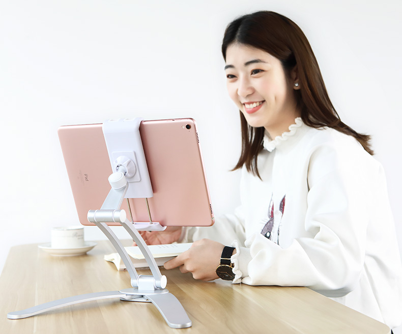 ROCK Apple ipad Tablet Máy tính để bàn Đa chức năng Lazy Base Clip Mini Điện thoại di động Hỗ trợ trực tiếp Xem phim Chase Metal Wall Sticker Wall - Phụ kiện máy tính bảng bao da ipad mini 4