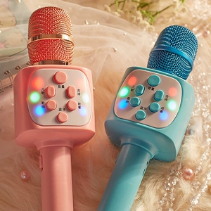 Микрофон, беспроводная игрушка, универсальное караоке, bluetooth