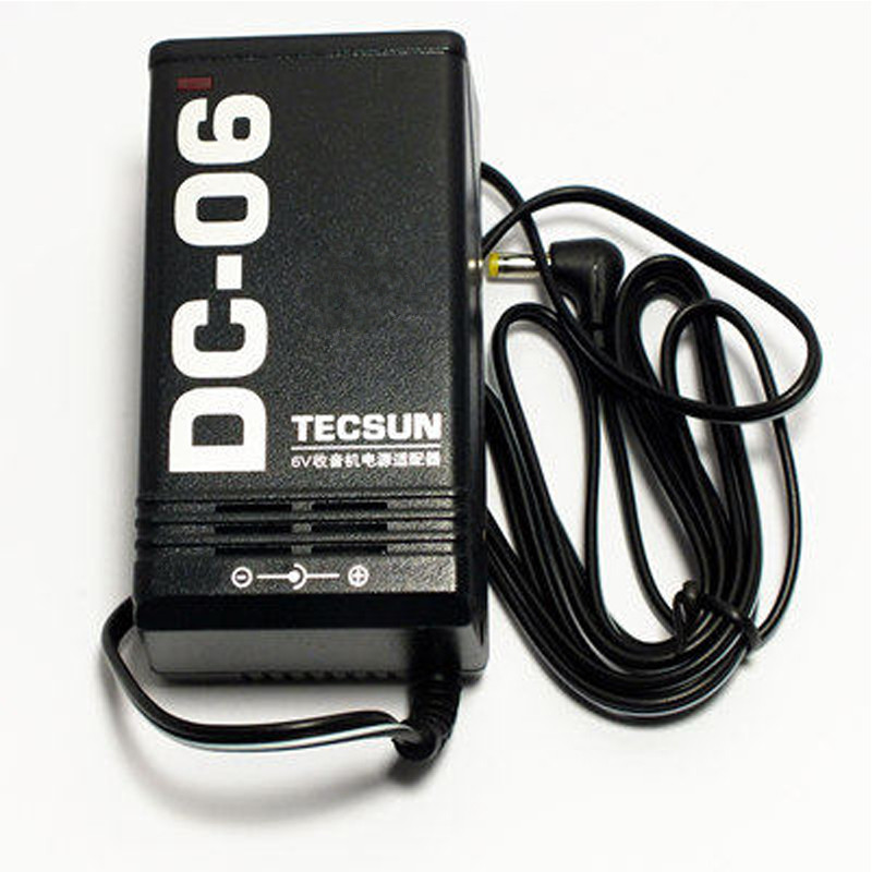 TECSUN Radio DC-06 Original Power Adapter Special Charger R-9700DXPL600PL660.PL680 PL-450 Johnson Original Transformer 6V 300MA