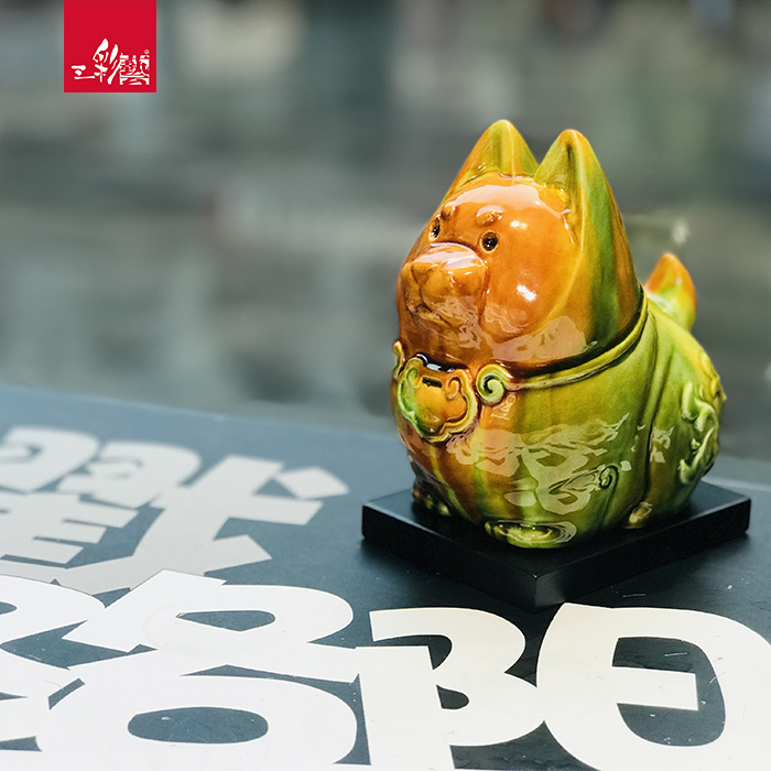 Sancai Art Original Cute Version of the Twelve Zodiac Signs, Cute Cartoon Ornaments, Birthday Business Gifts, Luoyang Specialty Gifts