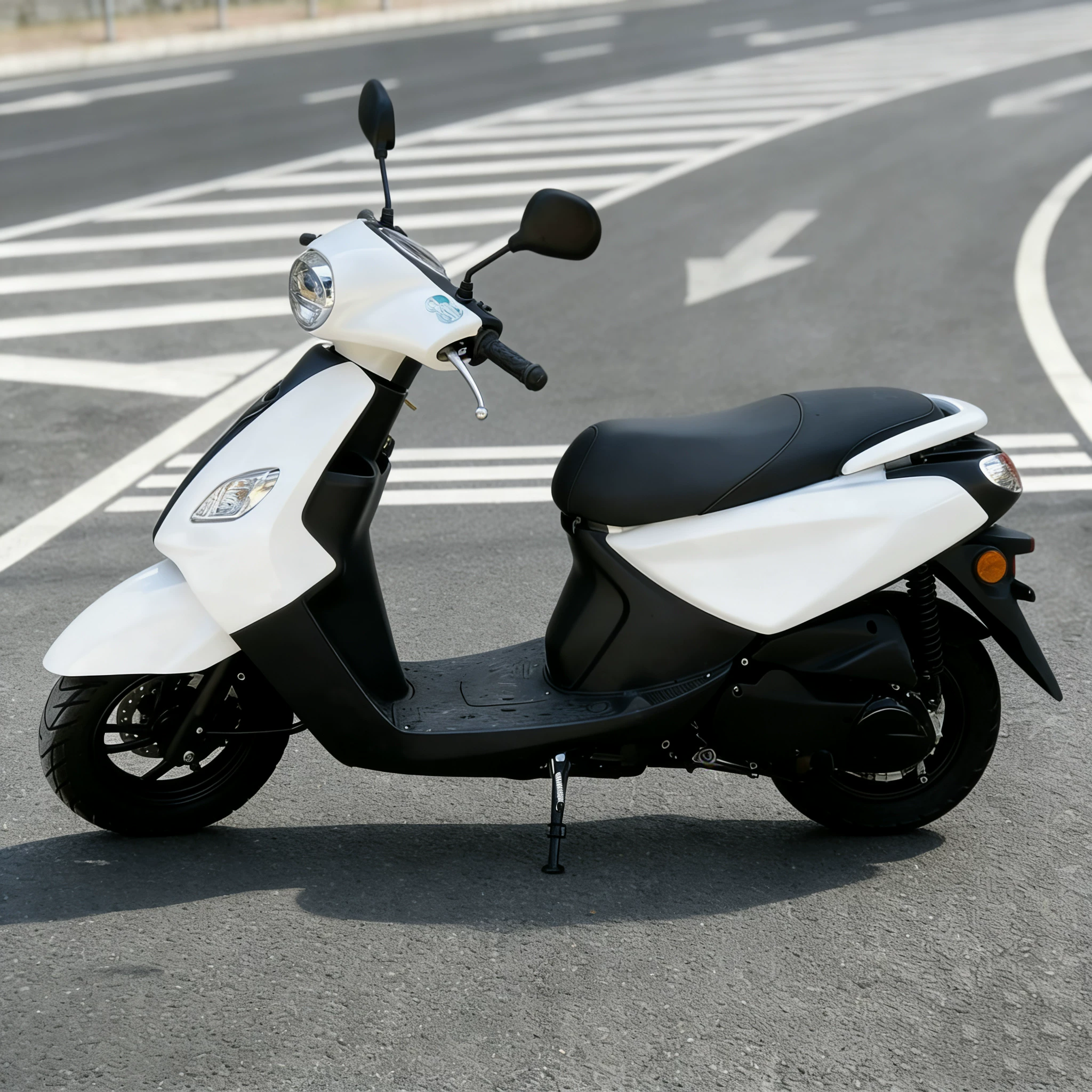 Новый скутер на топливе Qiaoge i125cc мотоцикл подержанный мужской и женский четырехтактный мобильный скутер