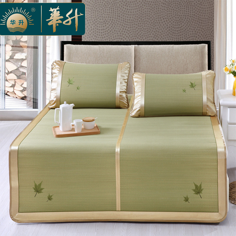 Rush mat cool mat summer 1 5 meters reed 1 2 single natural bluegrass mat woven household folding mat custom