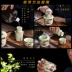 Jingdezhen gốm ấm rượu nồi bộ rượu vang thiết lập rượu vang nóng ấm rượu nồi hộ gia đình vì lợi ích rượu vang vàng rượu vang trắng kính nửa một catty