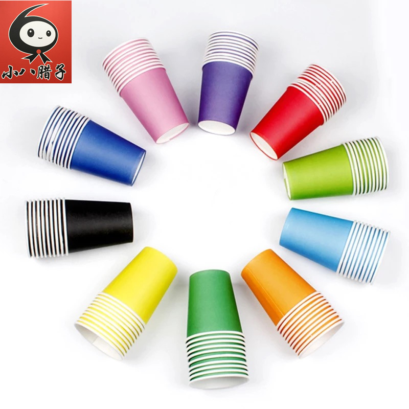DIY Color Paper Cup Kraft Creative Material Kindergarten Early Teaching Parents and Children Fine Art Class Environment Art Art Art Art Art Art Art Art Art Art Art Art Art Art