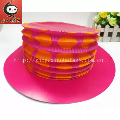 Little Baba Art Painting Painted Hat Paper Hat Corrugated Paper Hat Corrugated Paper Hat Masquerade