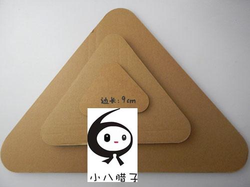 Sáng tạo DIY cấu trúc thấp chất liệu da tôn giấy tròn tam giác vuông mẫu giáo nghệ thuật thủ công đồ chơi sáng tạo tự làm
