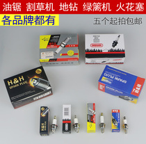 Oil saw spark plug lawn mower spark plug two stroke oil saw lawn cutter spark plug