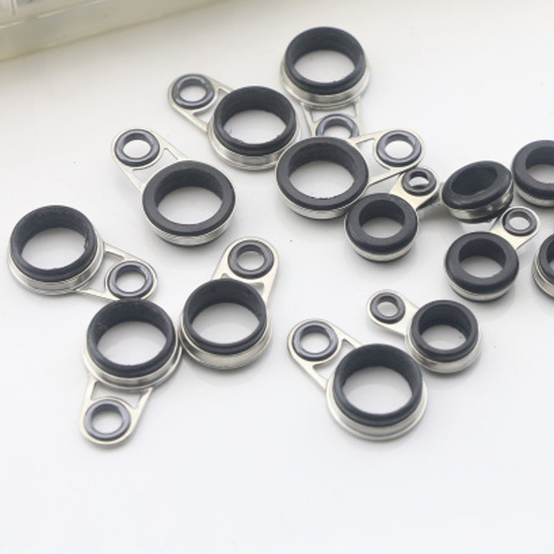 Guide ring, sea rod, rock rod, wire ring, wire ring, stainless steel ceramic DIY guide eye, fishing rod modification small accessories