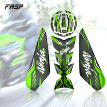 Suitable for Kawasaki ninja400 fuel tank modified car stickers Ninja 400 fish bone stickers left and right sides anti-skid scratch
