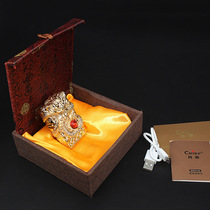 Chief Supreme Shenlong Rechargeable Arc Lighter Three-dimensional Engraving Arc Cigarette Lighter Mens Gift