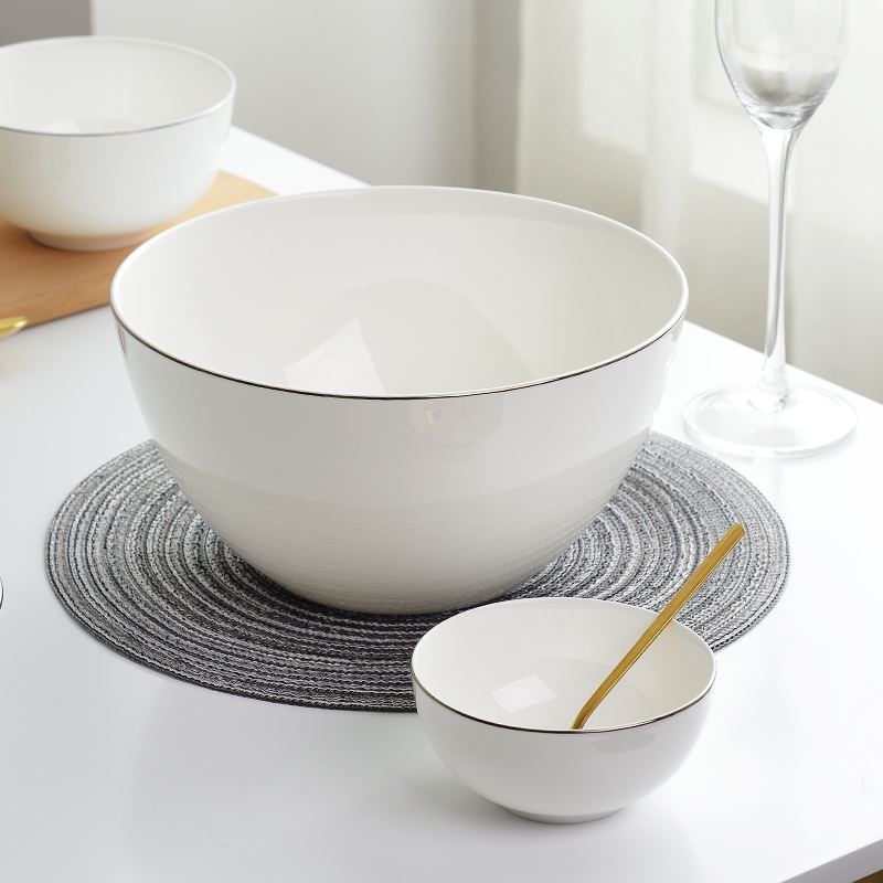 Individual household Nordic light key-2 luxury fashion up phnom penh bowl bowl of soup bowl bowl large Australia rainbow such use creative move ceramic bowl