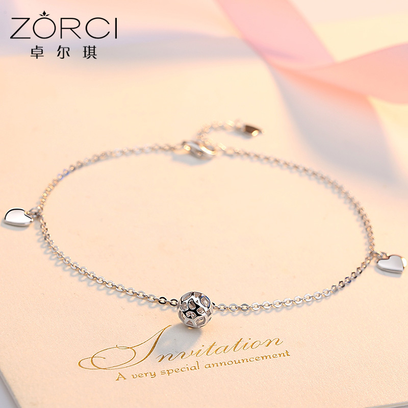 Chaine de cheville Femme en Argenterie - Ref 3103666 Image 1