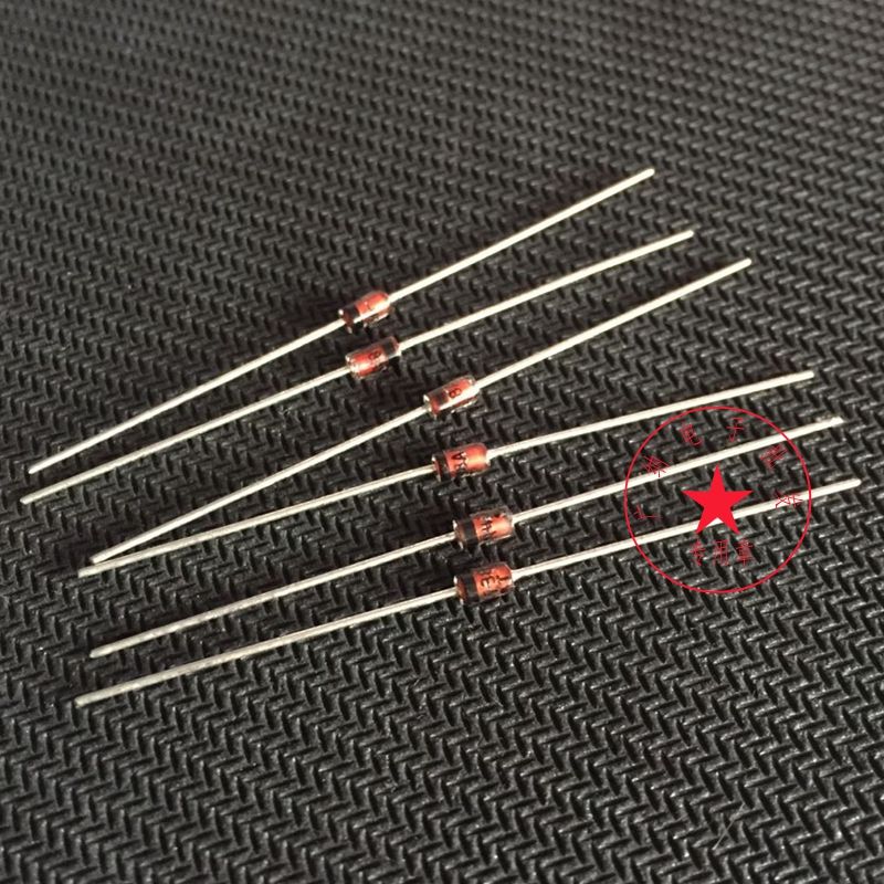 Brand new switch diode 1N4148 = IN4148 glass tube in-line DO-35 package