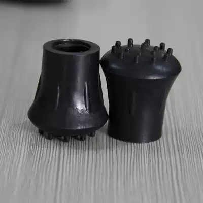 Cam umbrella umbrella head accessories mountaineering sunny umbrella head non-slip rubber head cane umbrella non-slip head 14mm medium bar Universal