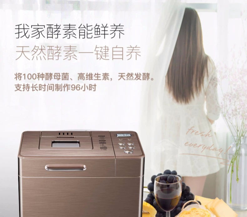 ACA Bắc Mỹ Thiết bị điện AB-C20D Breadmaker Home Bánh trái cây thông minh tự động và đa chức năng - Máy bánh mì