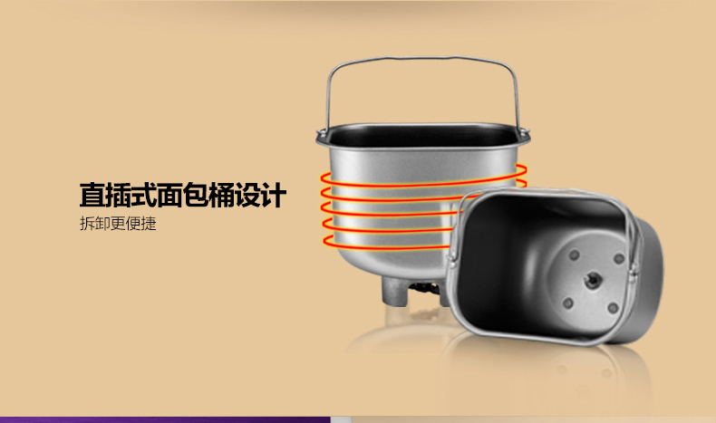 ACA / Thiết bị điện Bắc Mỹ Máy cho ăn trái cây tự động AB-3CM03 Bánh mì bằng thép không gỉ Hộ gia đình thông minh tự động - Máy bánh mì máy làm sandwich mini