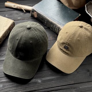 Canvas Workwear/Washed Vintage Baseball Cap for Men with Large Head Circumference, Deep Crown, Duckbill Cap for Women, Sunshade Hat, Sun Protection, Trendy