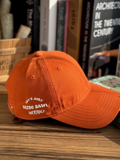 Dopamine big head retro deep top baseball cap men's yellow peaked cap women's orange enlarged orange sun hat