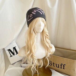 American Retro Winter Hiking Gray Inner Helmet Knit Hat Cold Weather Hat for Hiking, Skiing, Cycling, and Mountaineering with Purple Ear Protection