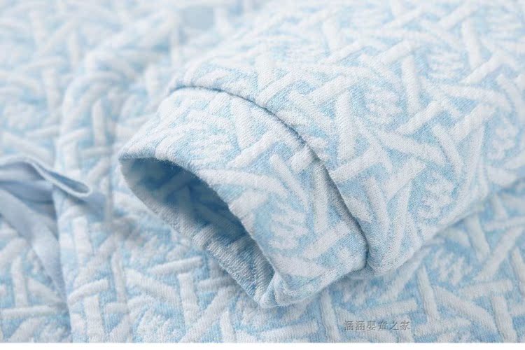 Quần áo sơ sinh cotton ấm cho bé tu sĩ phù hợp với jumpsuit 0-3 tháng áo choàng cotton mùa thu đông bộ body suit