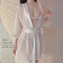 Have you in your arms Lazy Weekend Advanced Senses Sleeping Robes Sexy Seductive Home Clothes Emotional Underwear Spring Summer Thin Ladies