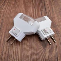 Home-Led Small Night Light Bedroom Sleep Light Baby Feeding White Light Plug-in Electric Headboard Switch Socket Energy Saving Lamps