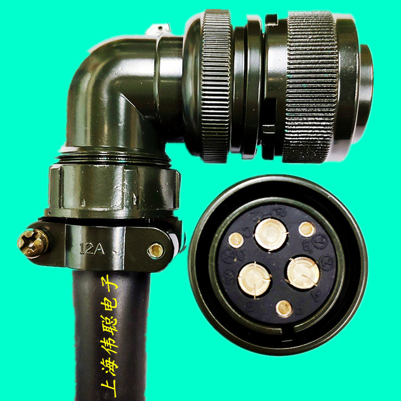 High-quality American standard aviation plug servo motor socket 4 cores 6 cores 7 cores 9 cores 17 cores Delta Yaskawa Panasonic connector