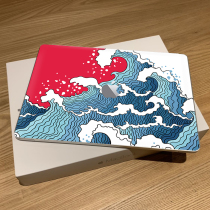 Applicable M1 Apple notebook sticker macbookPro13 back protection body film Air11 inch color film