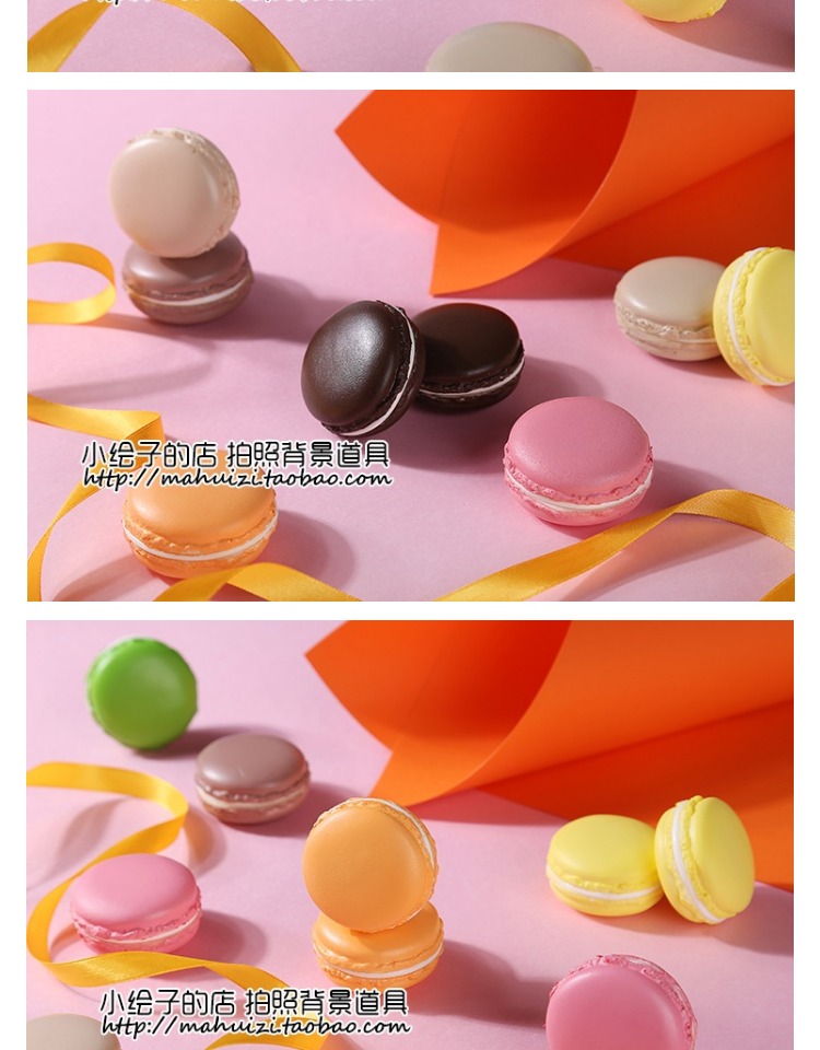 Đơn giá cao mô phỏng bánh quy macaron Pháp trang trí thực phẩm ảnh trang trí chụp ảnh chụp đạo cụ nền - Trang trí nội thất trang trí phòng ngủ nhỏ không giường