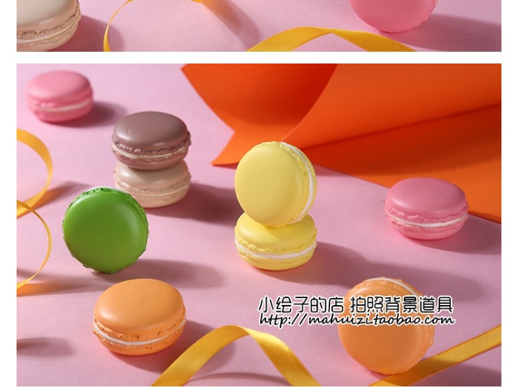 Đơn giá cao mô phỏng bánh quy macaron Pháp trang trí thực phẩm ảnh trang trí chụp ảnh chụp đạo cụ nền - Trang trí nội thất trang trí phòng ngủ nhỏ không giường