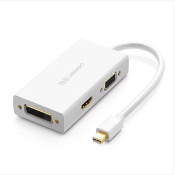 UGREEN 20417 Apple 4K Mini DP to HDMI VGA DVI three in one