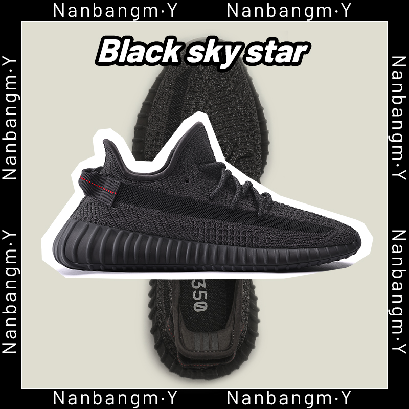 Black Sky Star BT Official Edition - Free Blue Packagewide Coconut shoes male 350 White spotted horse Excessive poison Genuine quality goods Official website Putian Men's Shoes Fashion shoes summer Thin shoes