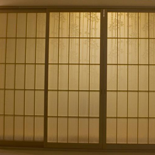 Sheng Tang and room Zhangzi door collapse Mig Zi door custom barrier door platform moving door custom Tatami sliding door