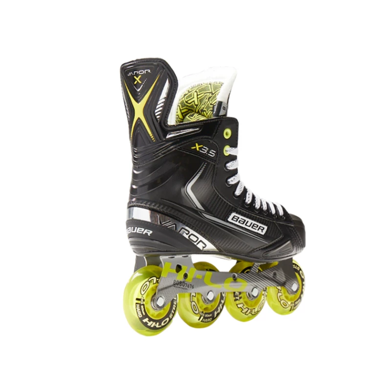 22 новых Bauer X3.5 роликовые коньки для катания по льду, для молодых взрослых, игровой хоккей, прямой выброс