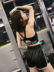 Annunun áo ngực thể thao chống sốc tập hợp rập khuôn yoga chống chảy xệ làm đẹp trở lại áo ngực bra đồ lót thể dục áo bra tập yoga Đồ lót thể thao